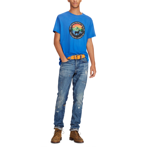 Blue Saturn Classic Fit Sportsmen T-Shirt Big & Tall 3
