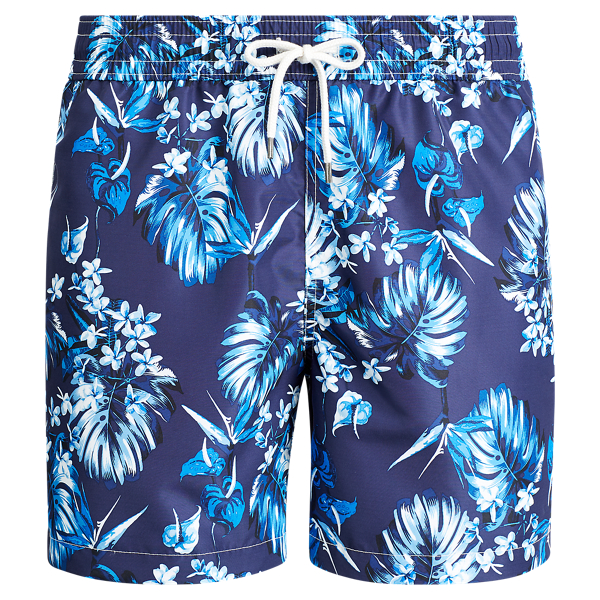 Traveller Floral Swim Trunk Big & Tall 1