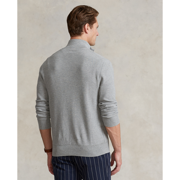 Pullover aus Baumwollpiqu&eacute; Polo Ralph Lauren in Andover meliert 5