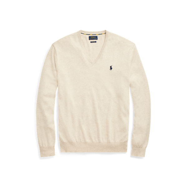 Slim Fit Cotton V-Neck Sweater Polo Ralph Lauren in 1