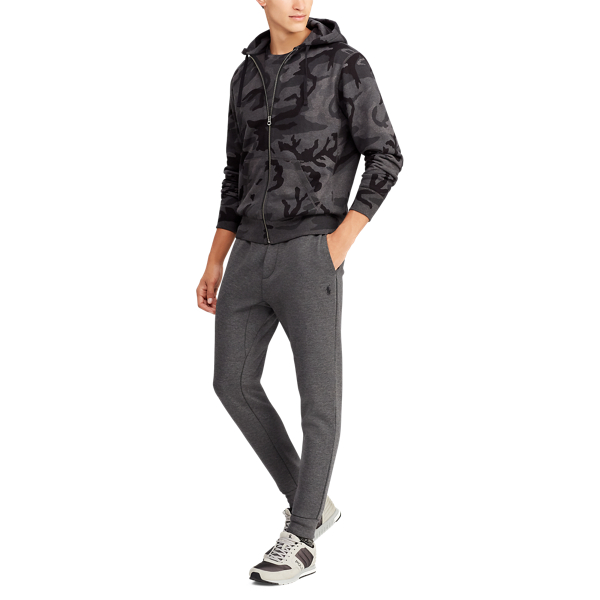 Charcoal Rl Camo Camo-Print Fleece Hoodie Big & Tall 2