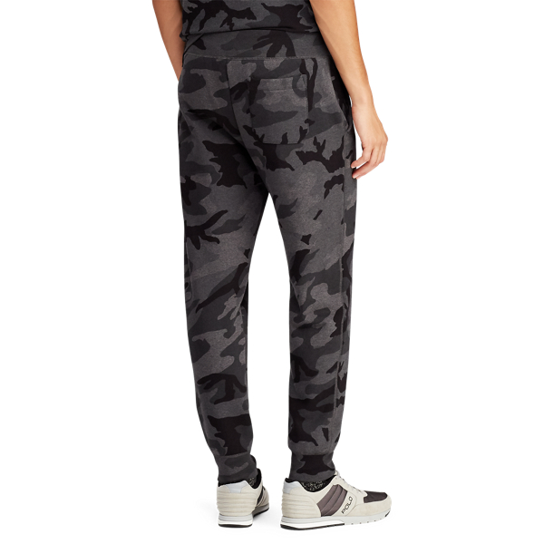 Charcoal Rl Camo Camo-Print Fleece Jogger Big & Tall 4