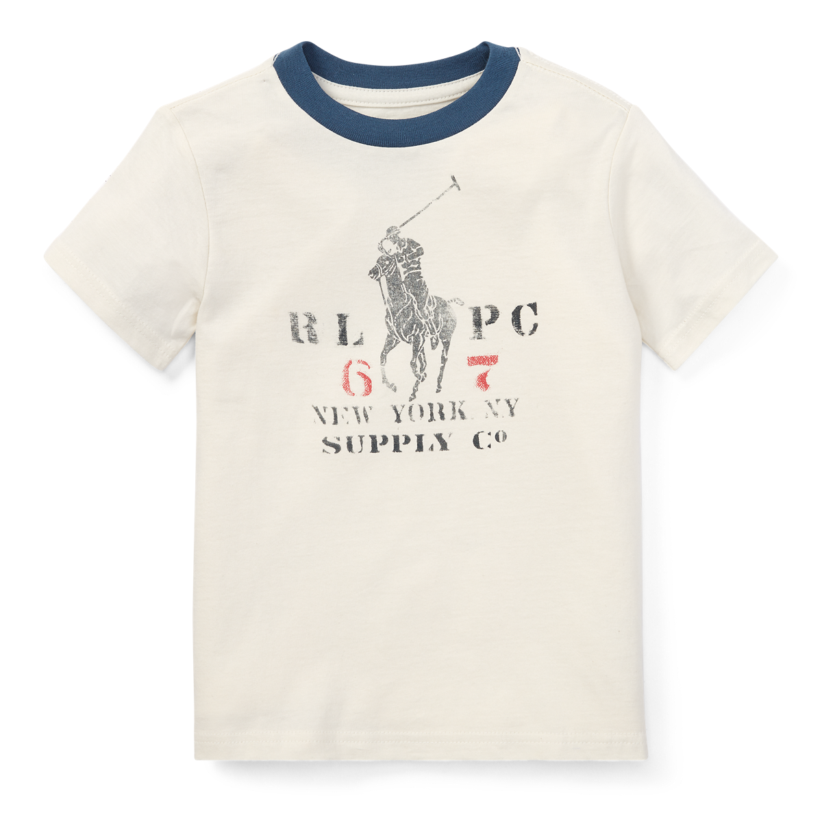 【POLO RALPH LAUREN】 Set of 2 cotton jersey t-shirts 00000000_zi_ce857e5f-58f6-469d
