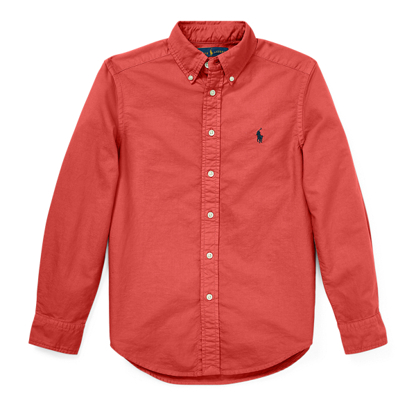 Chemise en coton Oxford Boys 6-14 Years en 1