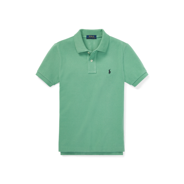 Polo cintr&eacute; en coton piqu&eacute; Boys 6-14 Years en 1