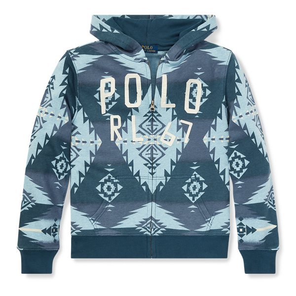 Southwestern Terry Hoodie Boys 6-14 Years 1