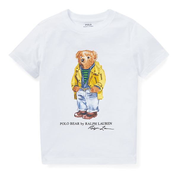 Polo Bear Cotton T-Shirt Boys 1.5-6 Years in 1