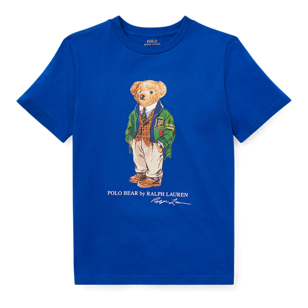 Polo Bear Cotton T-Shirt Boys 6-14 Years 1
