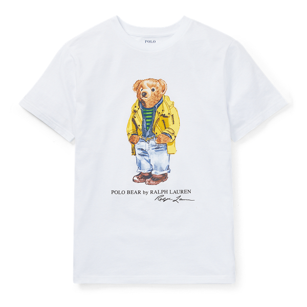 Camiseta de algodon con osito Polo para nino Ralph Lauren ES