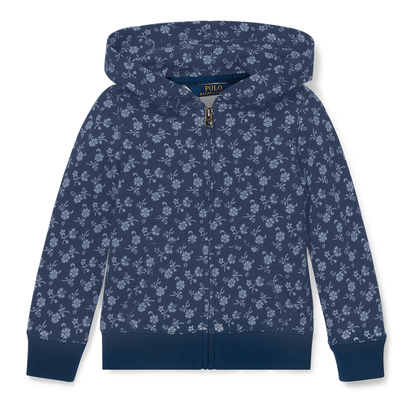 Sweat &agrave; capuche en coton fleuri Girls 1.5-6.5 Years en 1