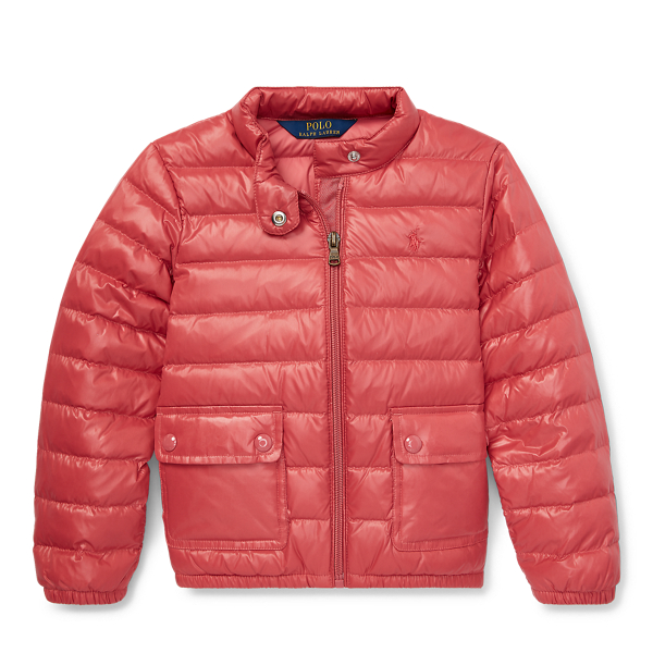 Quilted Down Jacket Girls 1.5-6.5 Years 1