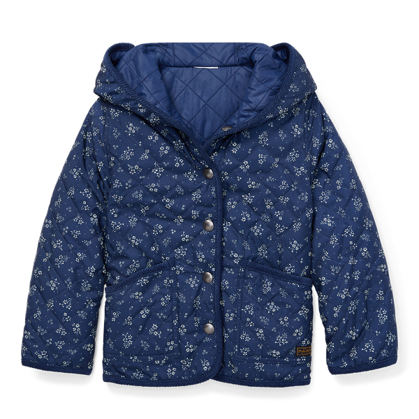 Reversible Quilted Jacket Girls 1.5-6.5 Years 1