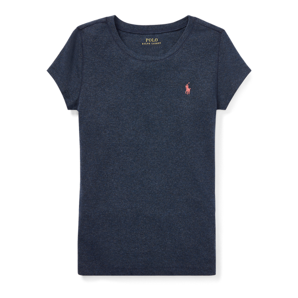 Cotton-Modal Crewneck Tee Girls 7-14 Years 1
