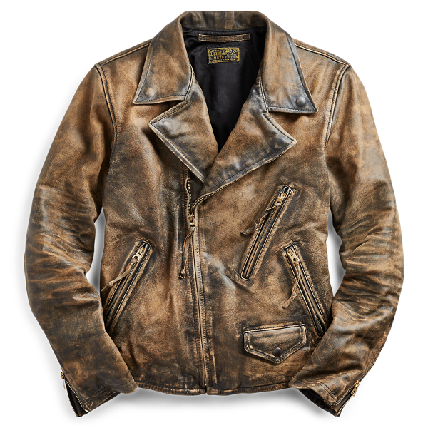 Limited Edition Leather Jacket for Men Ralph Lauren CL