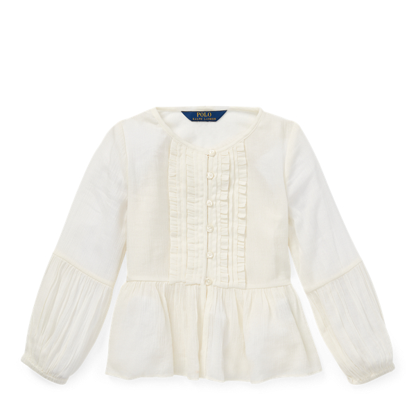 Gauze Boho Top Girls 2-6x 1