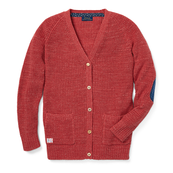 Elbow Patch Boyfriend Cardigan