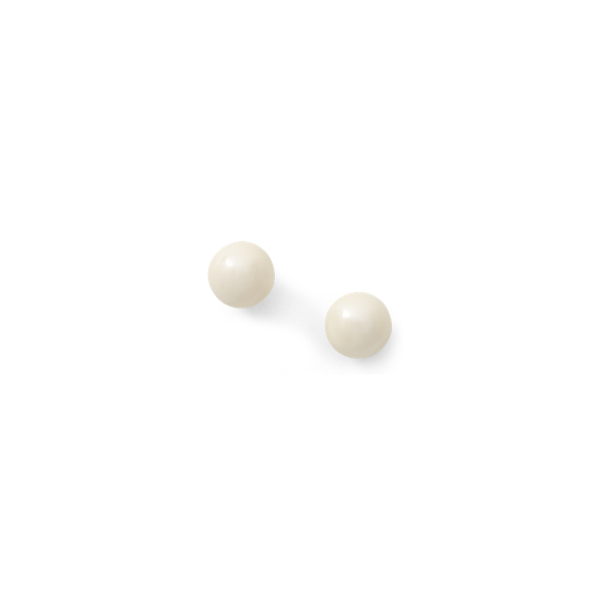 Pearl 10 mm Faux-Pearl Studs Lauren 1