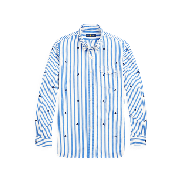 Chemise ray&eacute;e coupe classique Polo Ralph Lauren en 1