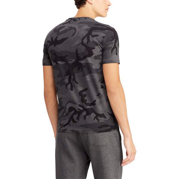 Charcoal Rl Camo Custom Slim Fit Pocket T-Shirt Polo Ralph Lauren 5