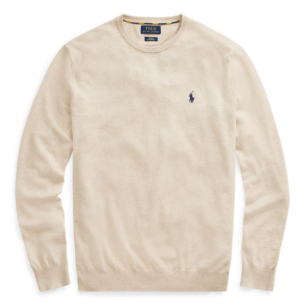 Pull col rond en coton