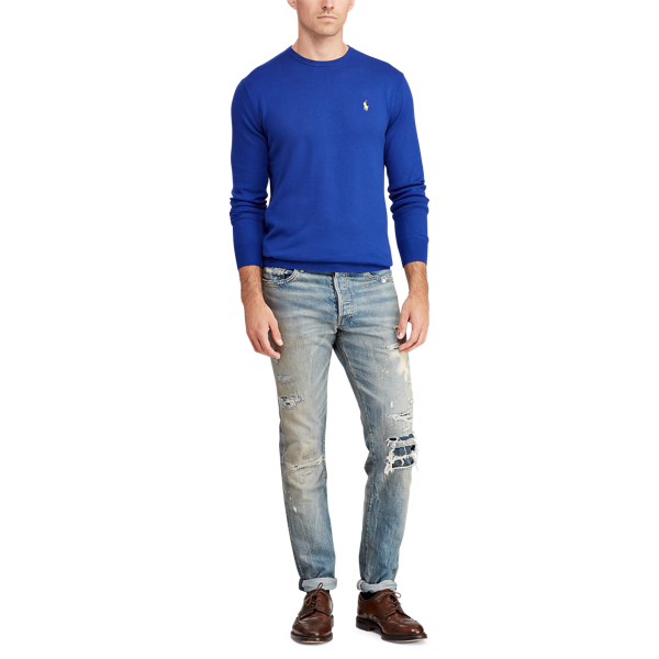 Heritage Royal Cotton Crewneck Jumper Big & Tall 2