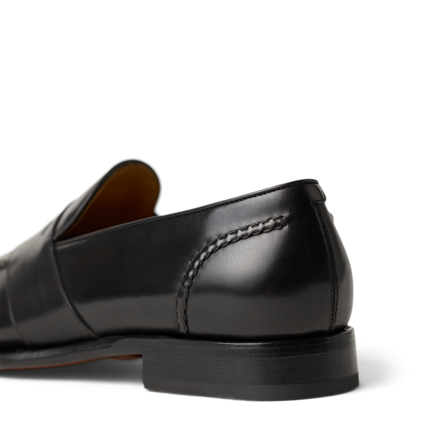 Мужские туфли Ralph Lauren Meegan Penny Loafer, цвет: Чёрный — фото 4