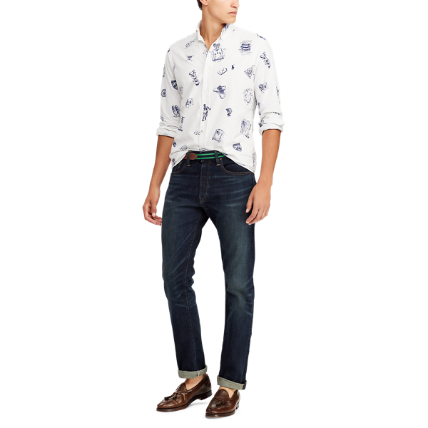 Preppy Icons Classic Fit Print Oxford Shirt Polo Ralph Lauren 4