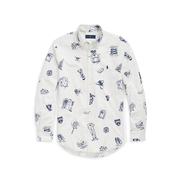 Preppy Icons Classic Fit Print Oxford Shirt Polo Ralph Lauren 2