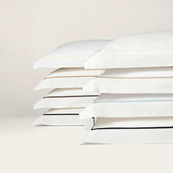 Burnished Chamois Palmer Percale Sham Ralph Lauren Home 5