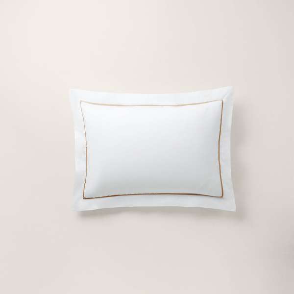 Burnished Chamois Palmer Percale Sham Ralph Lauren Home 1