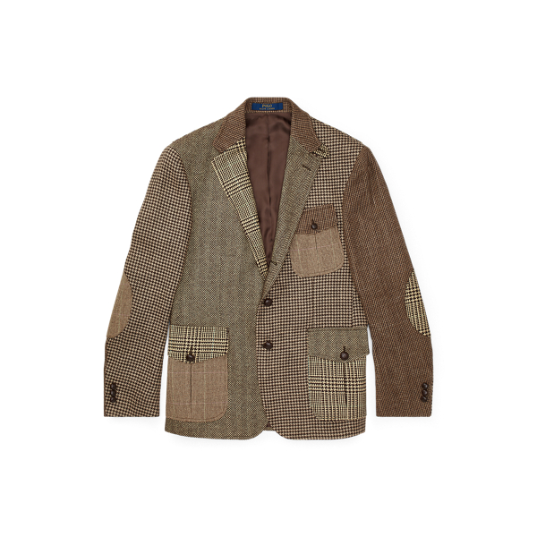 Patchwork Sport Coat Polo Ralph Lauren 1