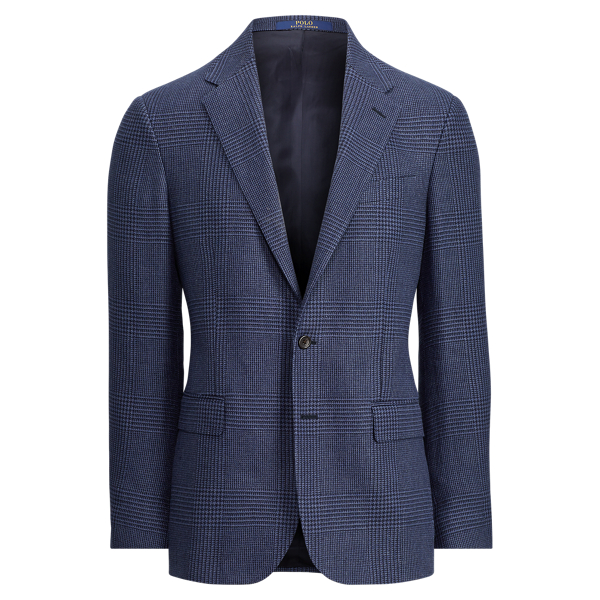Glencheck-Sakko Polo Polo Ralph Lauren in 1