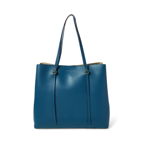 Polo ralph lauren leather lennox tote on sale