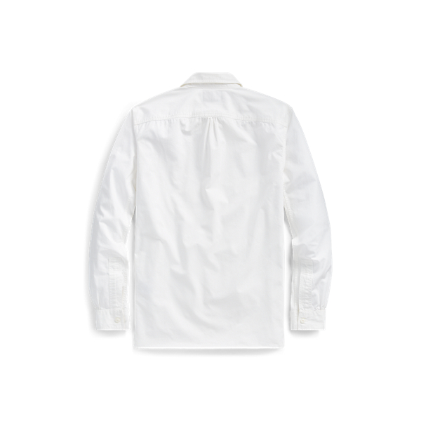 White Railman Cotton Twill Workshirt RRL 2