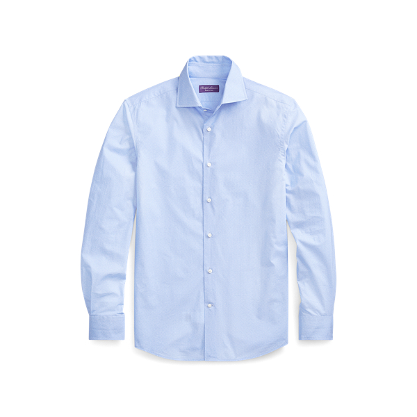 Clover-Print Shirt Purple Label 1