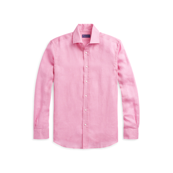Linen Shirt Purple Label in 1