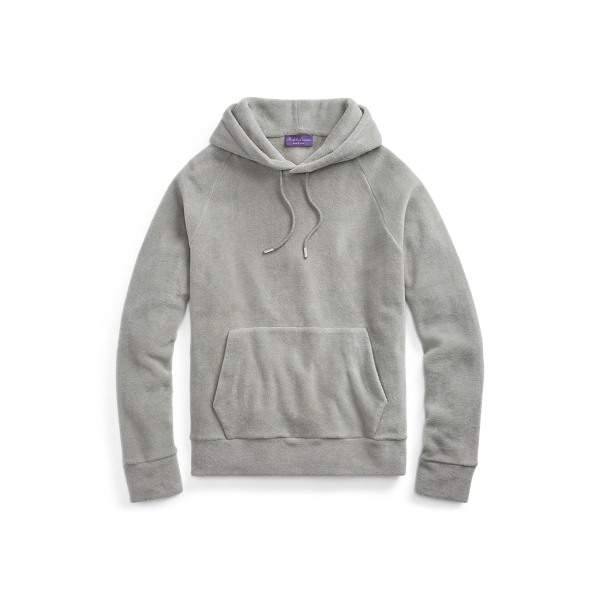 Sweat &agrave; capuche en molleton Purple Label en 1