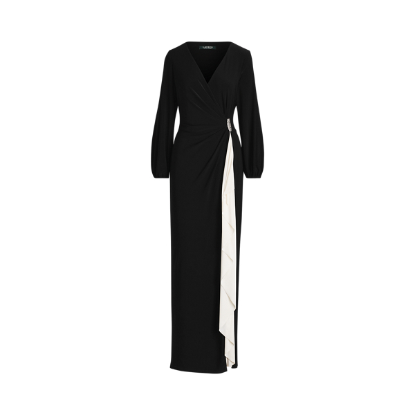 Brooch Jersey Gown Lauren 1