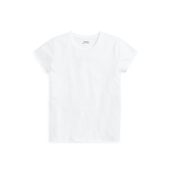 T-shirt &agrave; col rond en jersey pour femmes