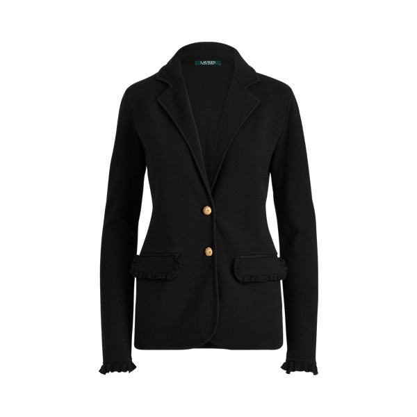 Blazer en coton bordure volant&eacute;e Lauren en 1