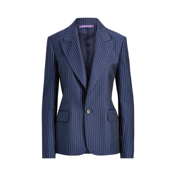 Navy/Cream Kalena Wool Jacket Ralph Lauren Collection 2