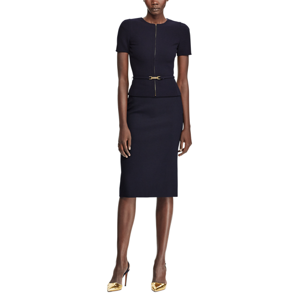 Midnight Azalea Wool-Blend Jacket Ralph Lauren Collection 4
