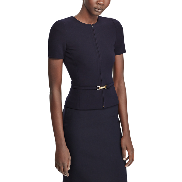 Midnight Azalea Wool-Blend Jacket Ralph Lauren Collection 5