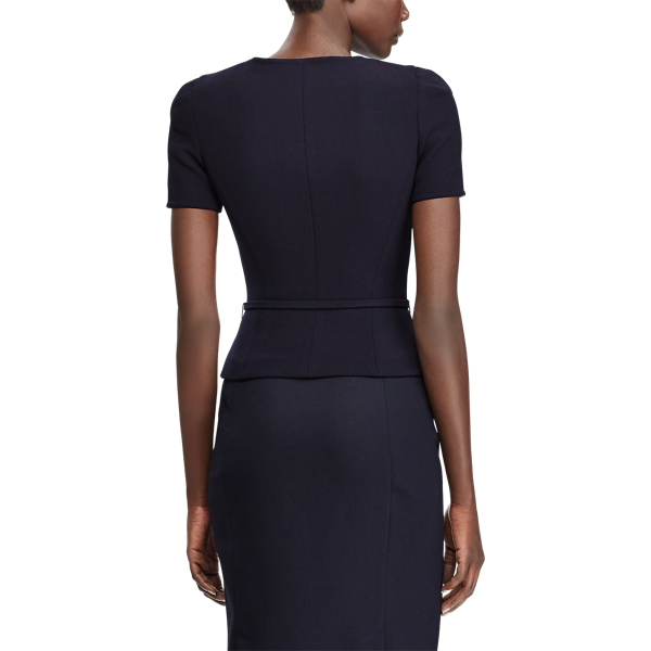 Midnight Azalea Wool-Blend Jacket Ralph Lauren Collection 6