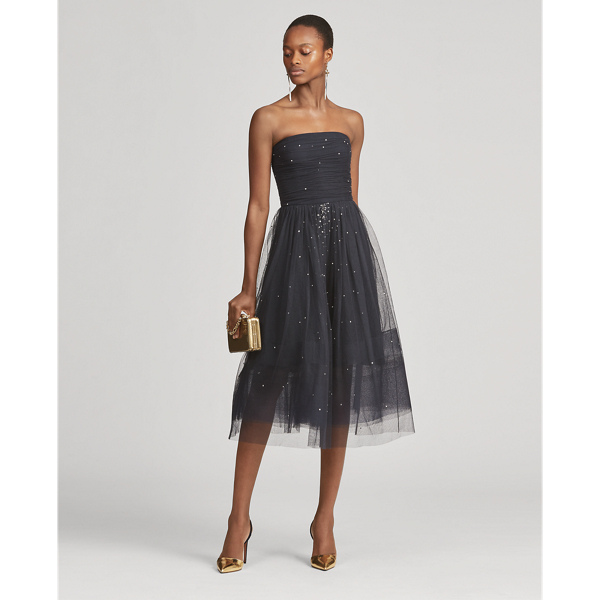 Carren Beaded Dress for Women Ralph Lauren IE