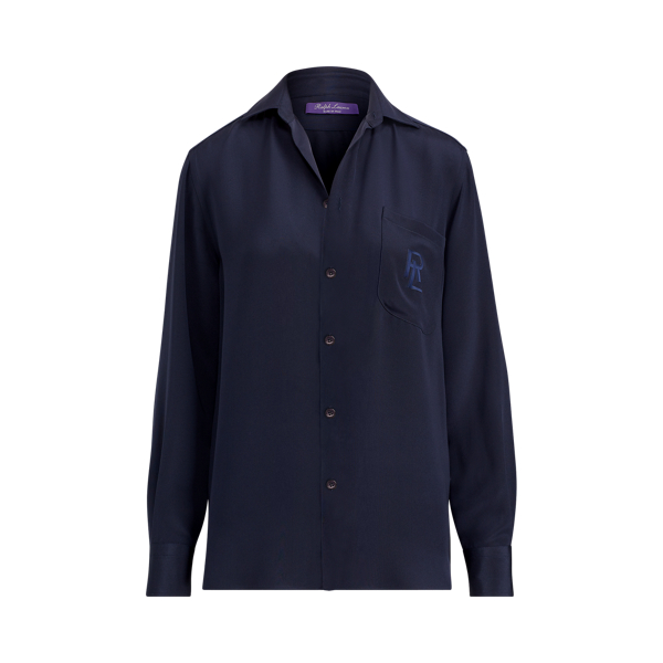 Eldridge Silk Shirt Ralph Lauren Collection 1