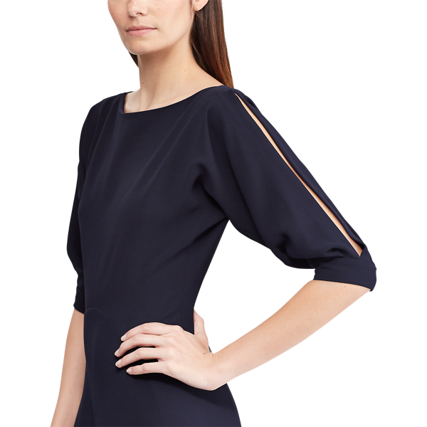 Midnight Hollins Evening Dress Ralph Lauren Collection 5