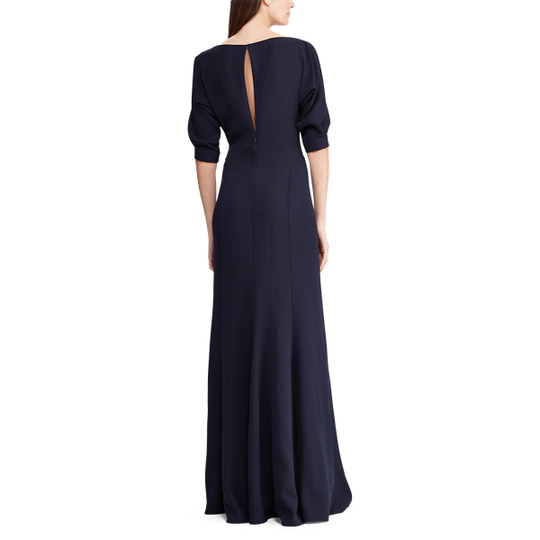 Midnight Hollins Evening Dress Ralph Lauren Collection 6