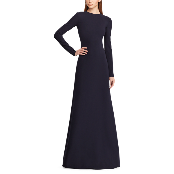 Midnight Atara Evening Dress Ralph Lauren Collection 3