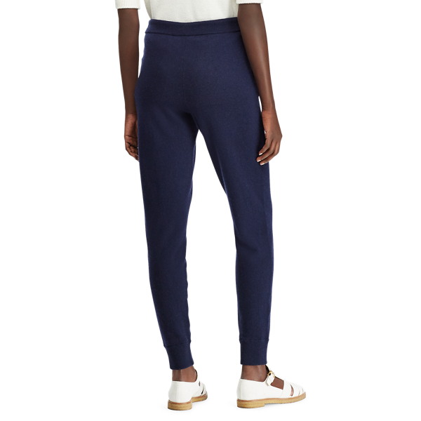 Navy Cashmere Jogger Bottom Ralph Lauren Collection 5